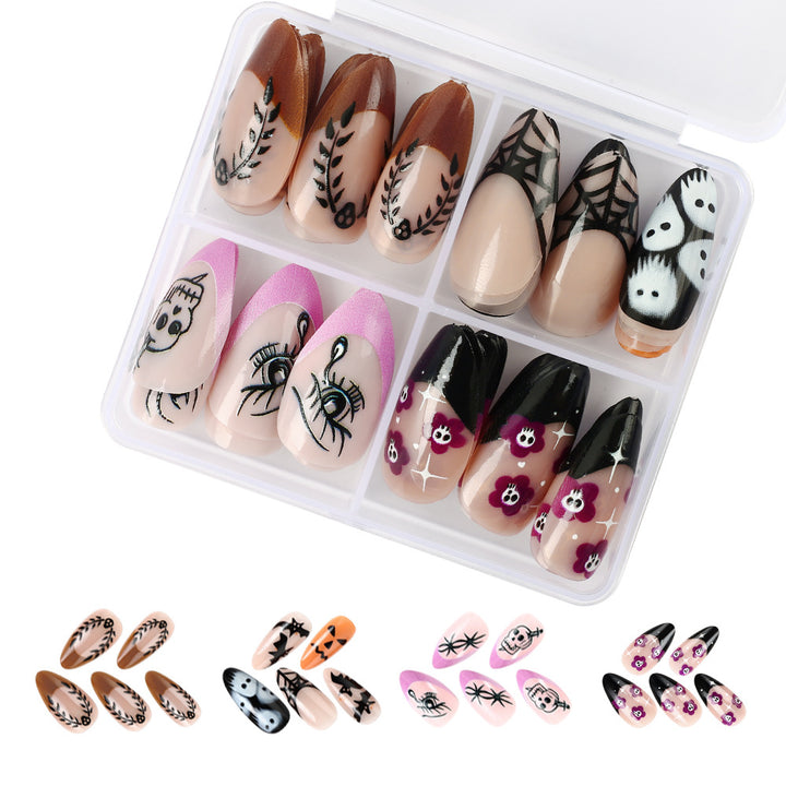Spooktacular Halloween-Themed Press-On Nails Bowlift