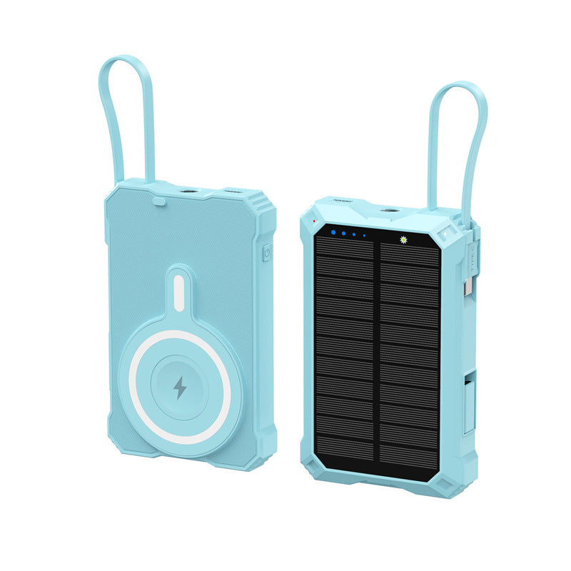 Solar Powerbank with Wireless Charging Function Bowlift