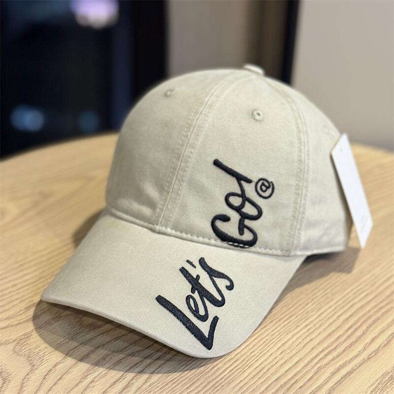 Women's Embroidered Casual Cotton Baseball Cap Bowlift