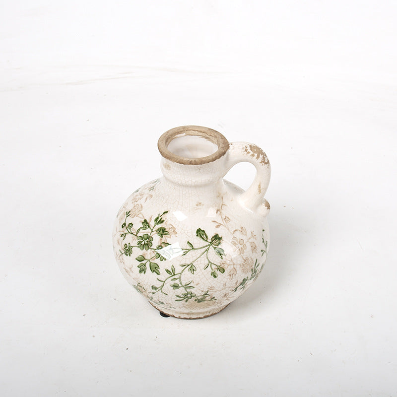 Artistic Ceramic Vase Bowlift