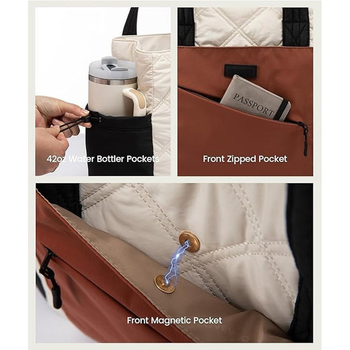 Fashionable and Practical Shopping Bag with Many Compartments Bowlift