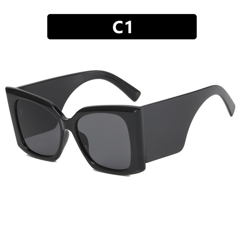 Women's Oversized Sunglasses with Modern Design and UV Protection Bowlift