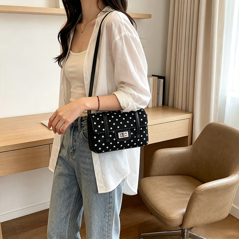 Charming Polka Dot Mini Purse Bowlift