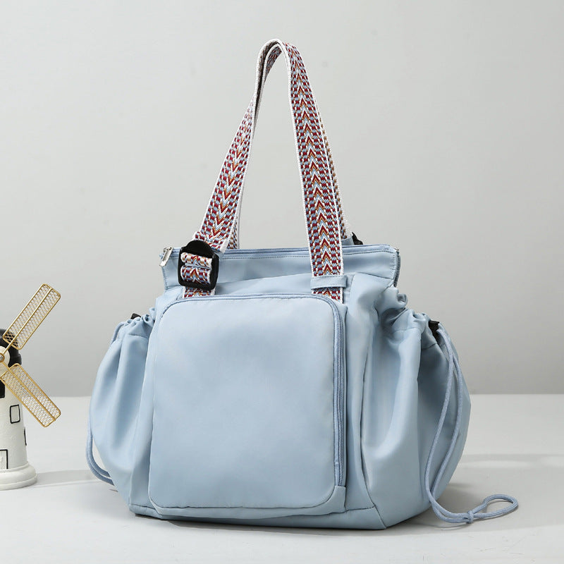 Stylish Multi-Pocket Diaper Tote Bowlift