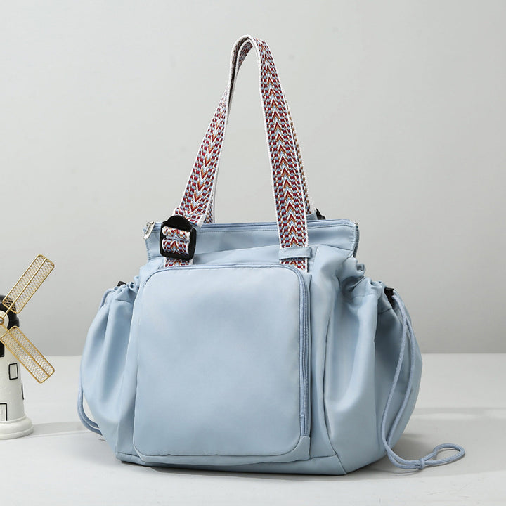 Stylish Multi-Pocket Diaper Tote Bowlift