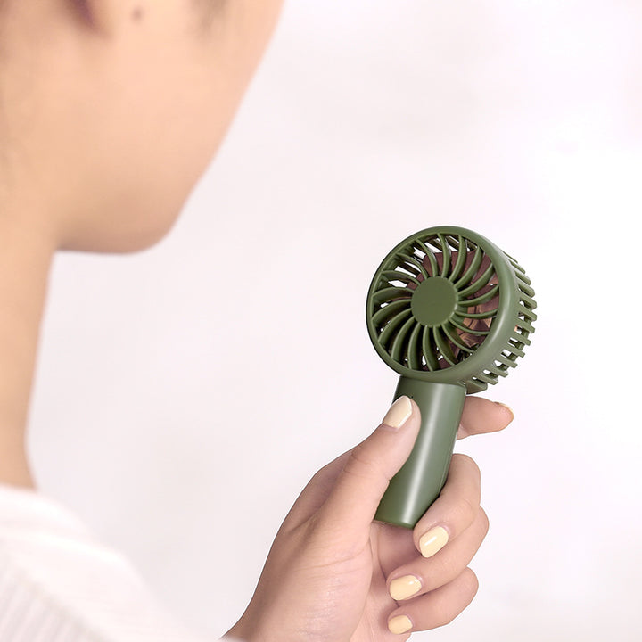 Compact Rechargeable Handheld Fan Bowlift