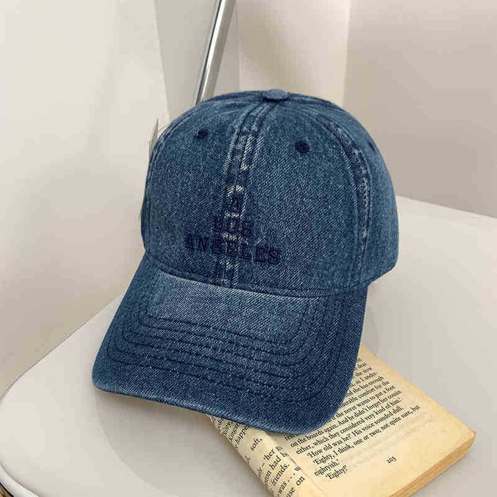 Women's Vintage Denim Baseball Cap Bowlift
