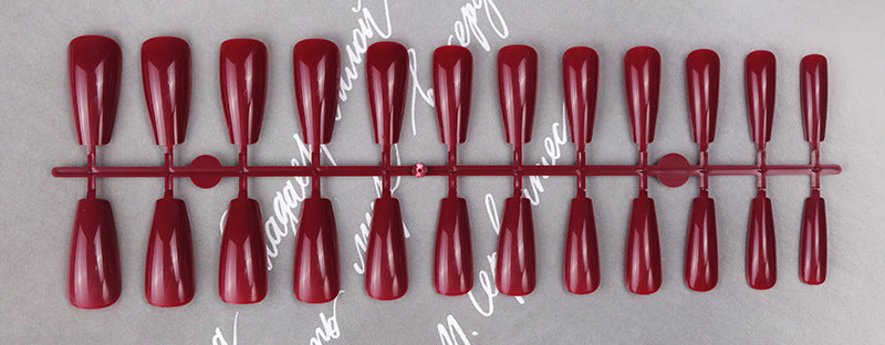 Natural Shape Press-On Nail Set Bowlift