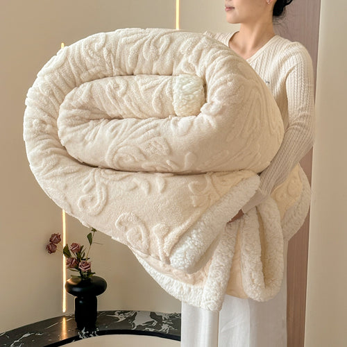 Plush Throw Blanket Bowlift