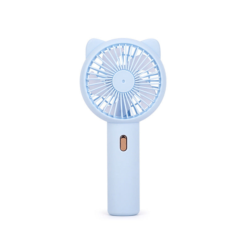 Women's Portable Hand Fan in Cat Design Bowlift