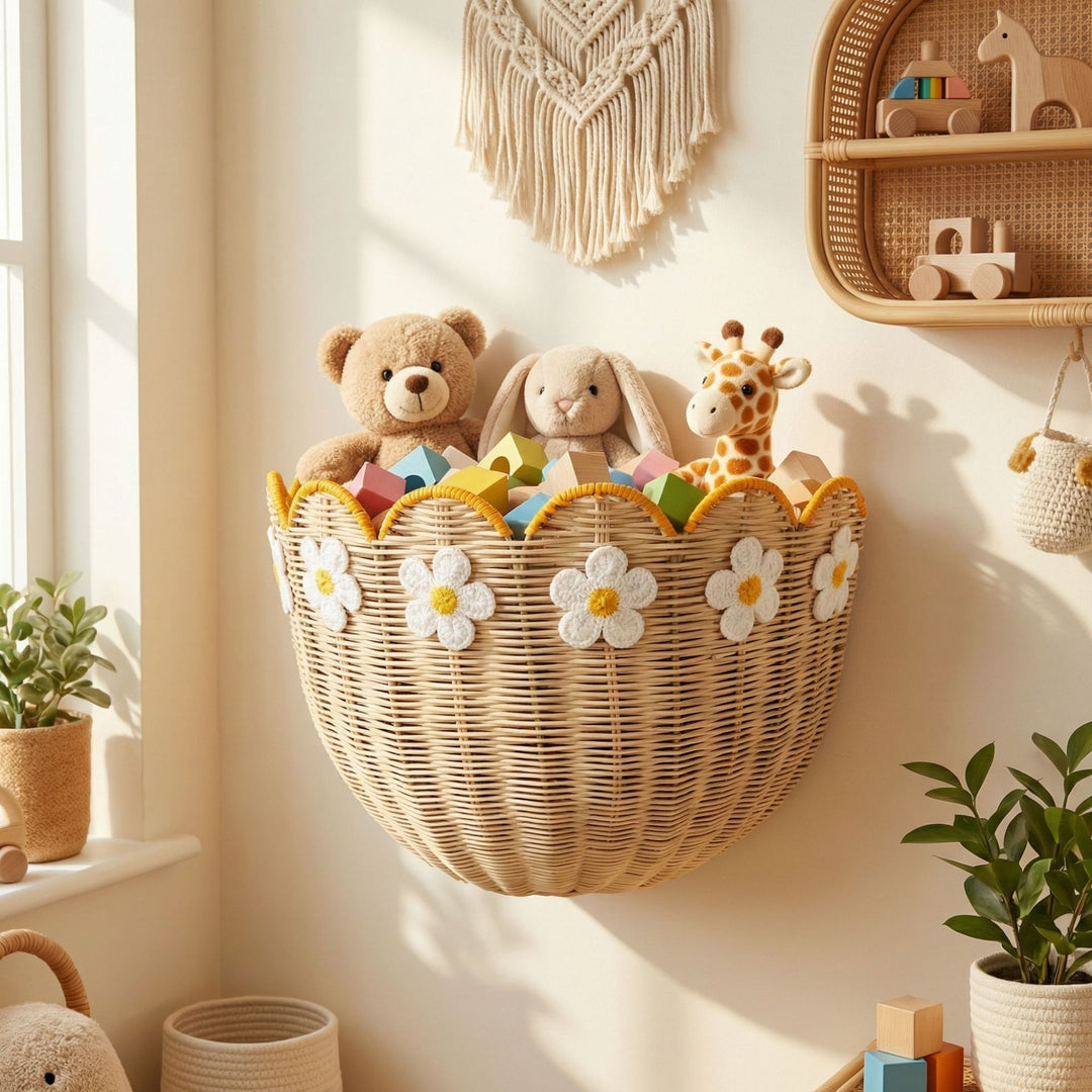 Elegant Decoration Basket in Blossom Style Bowlift