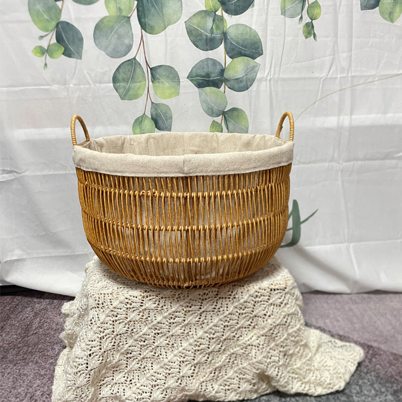 Multi-Purpose Woven Storage Basket Bowlift