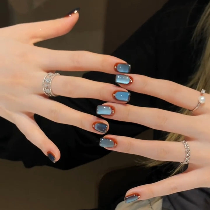 Creative Nail Tips with Shine Effects Bowlift