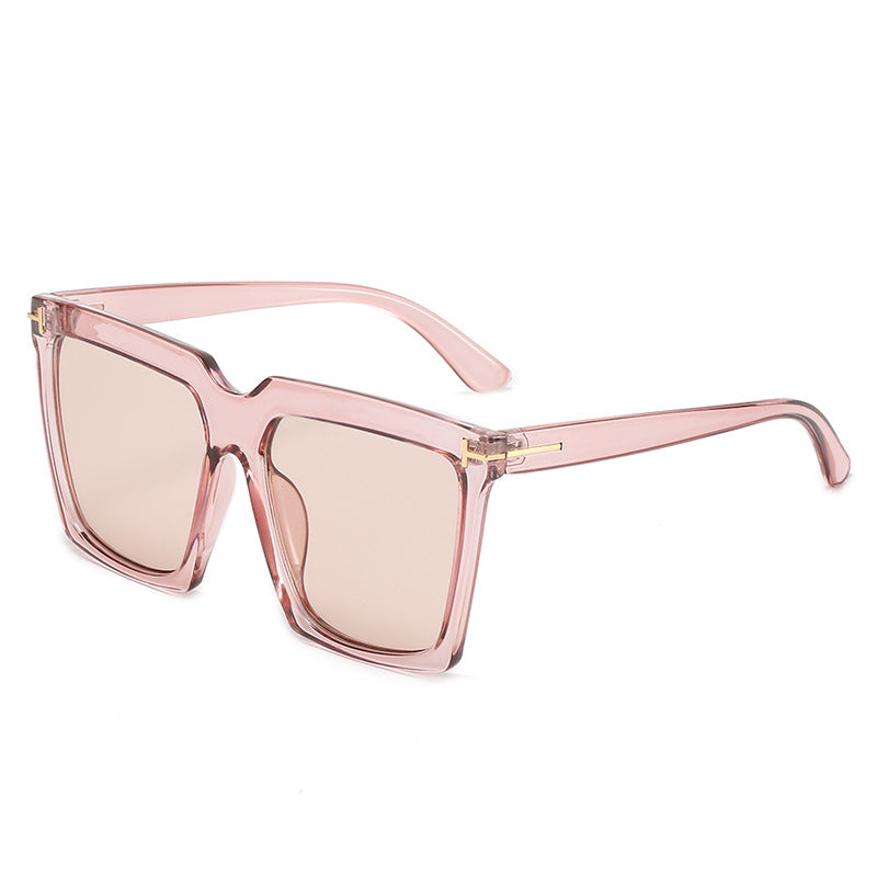 Women oversized square sunglasses with luxurious accents Bowlift