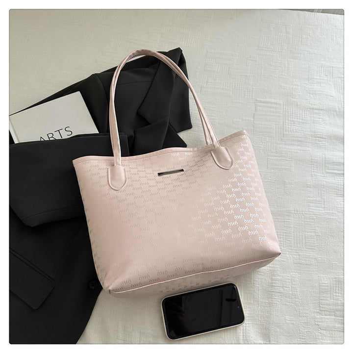 Elegant Textured Tote Bag Bowlift