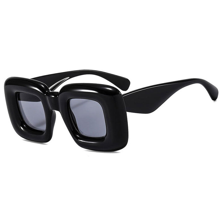 Modish Chunky Square Frame Sunglasses