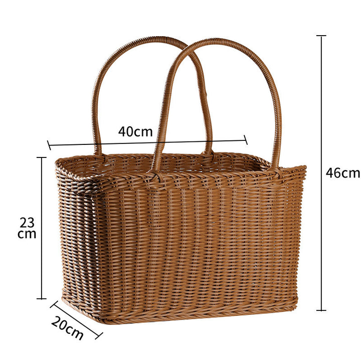 Handwoven Utility Basket Bowlift