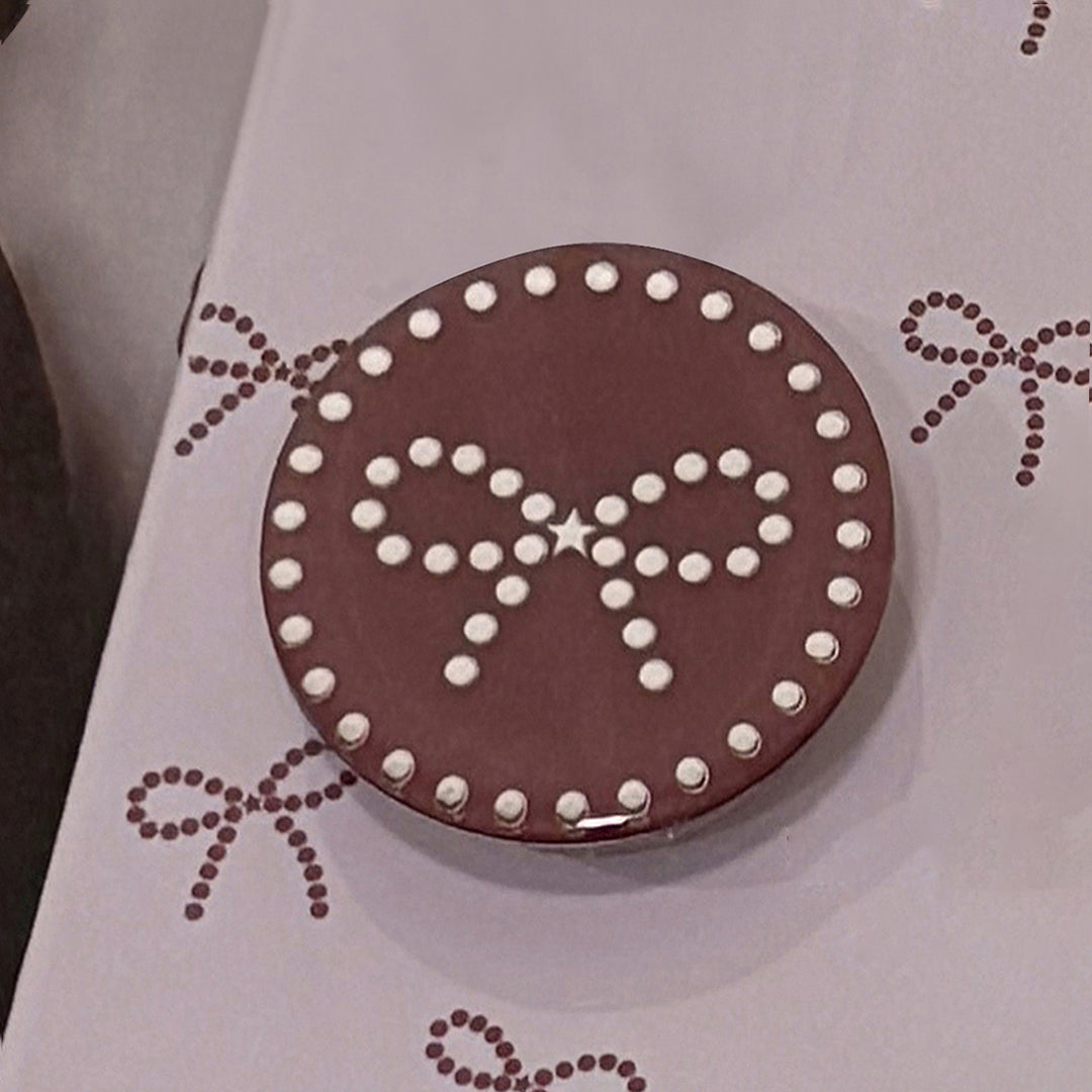 Elegant Decorative Coaster with Rhinestone Bowlift