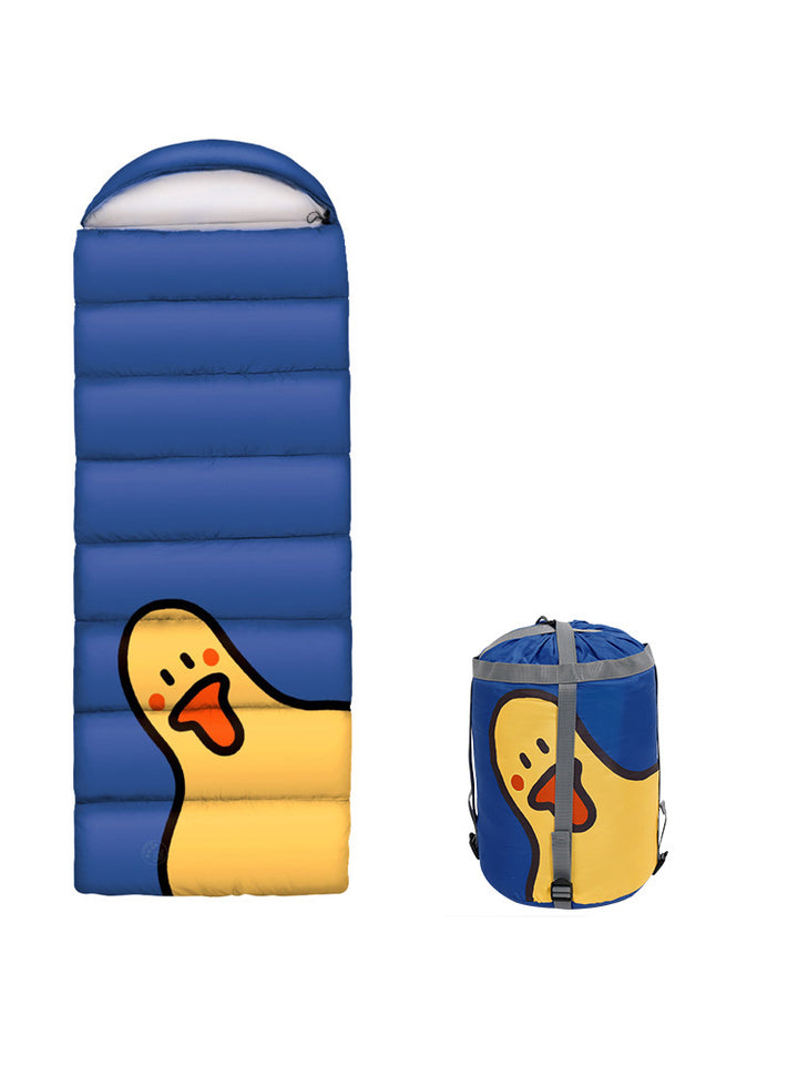 High-quality and warm sleeping bag with headrest Bowlift