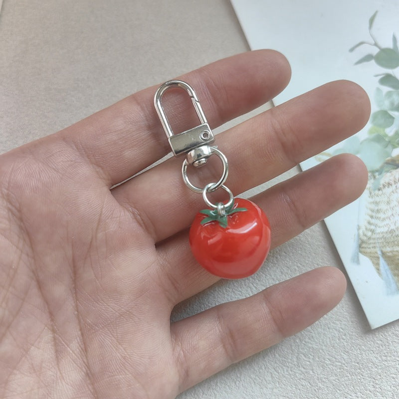 Keychain in Tomato Shape Bowlift