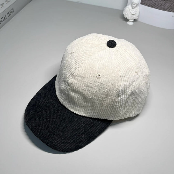 Women's Corduroy Baseball Cap Bowlift