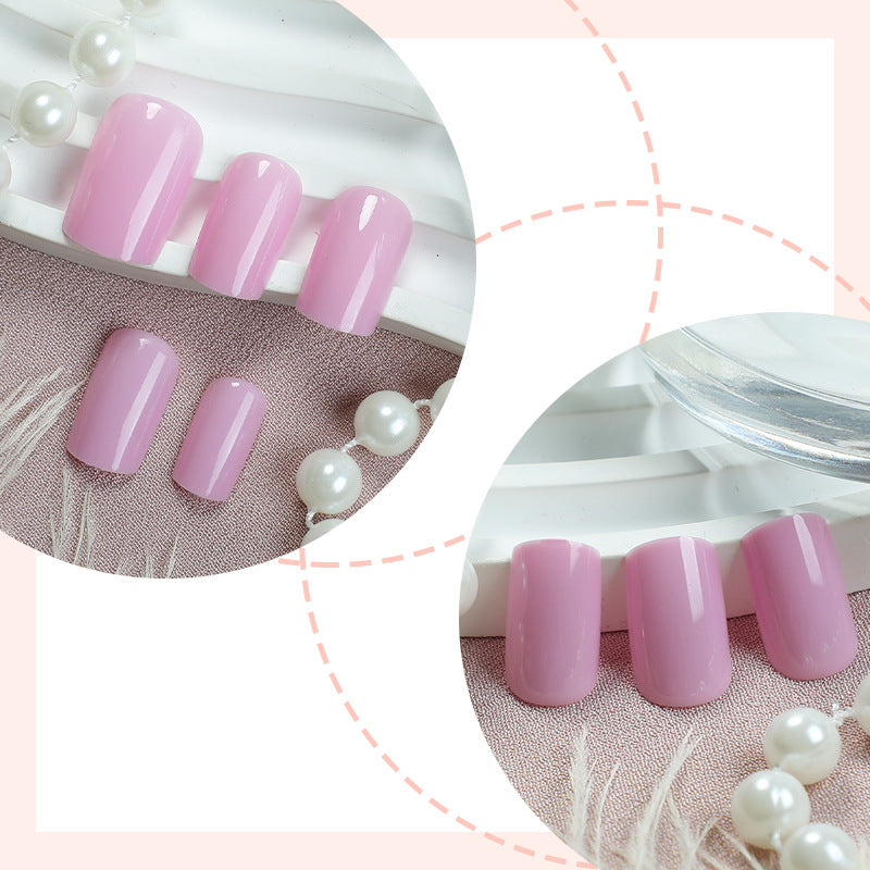 Press-On Nail Set with Smooth Gloss Finish Bowlift