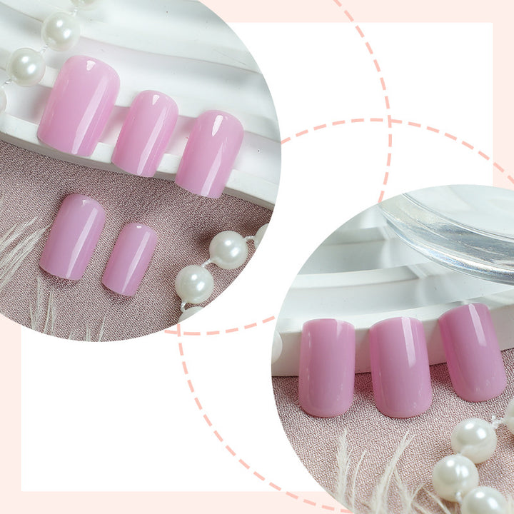 Press-On Nail Set with Smooth Gloss Finish Bowlift