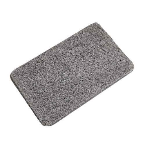 Plush Bathroom Rug Bowlift