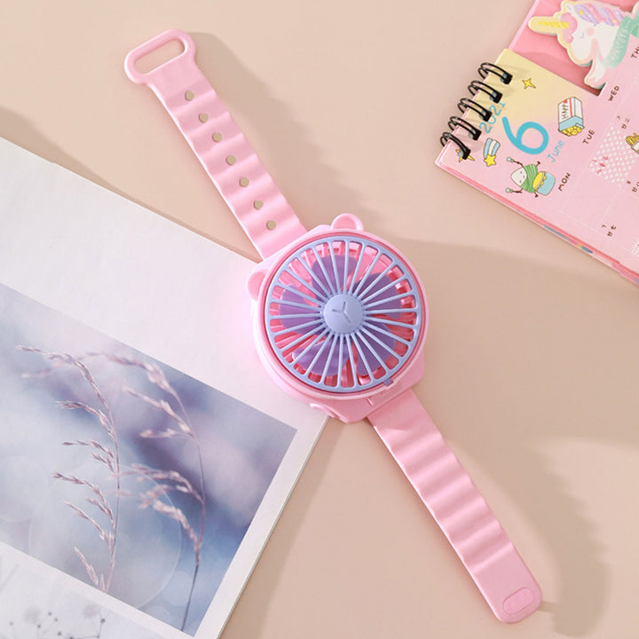 Portable Hand Fan with Carry Strap Bowlift