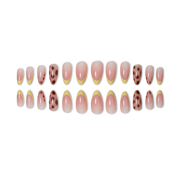 Elegant Gradient Press-On Nail Art Bowlift
