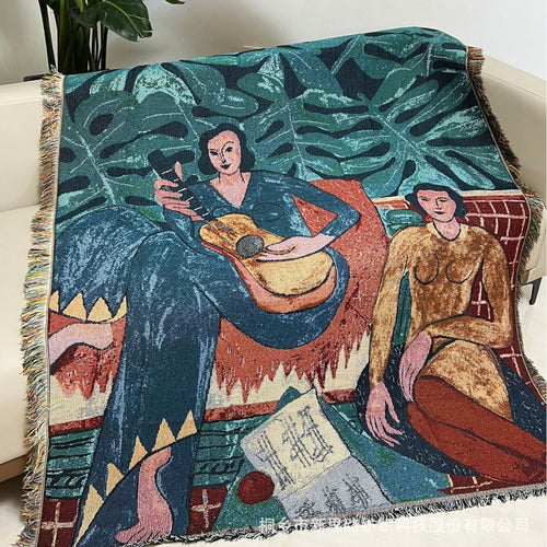 Decorative Art Throw Blanket