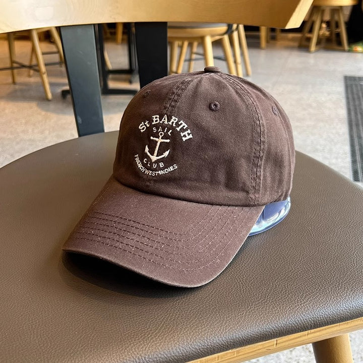 Unisex Nautical-Themed Adjustable Cap Bowlift