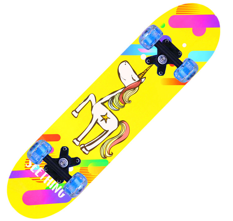 Girls' Cartoon Character Mini Skateboard Bowlift