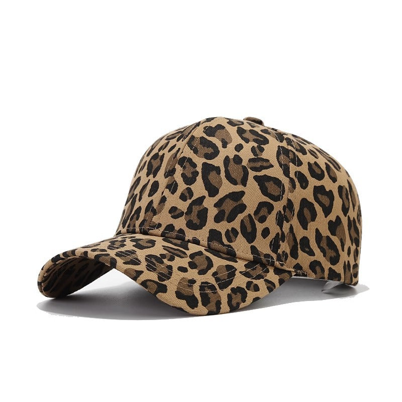 Women's Animal Print Baseball Cap Bowlift
