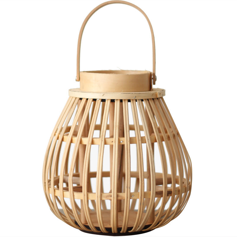 Handmade Rattan Lantern Bowlift