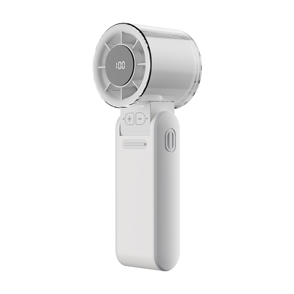 Women's portable mini handheld fan with USB charging function Bowlift