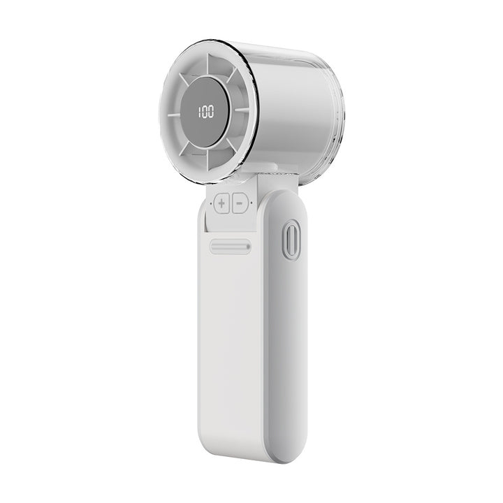 Women's portable mini handheld fan with USB charging function Bowlift