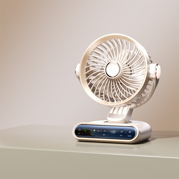Unisex Smart Touch Control Desk Fan Bowlift