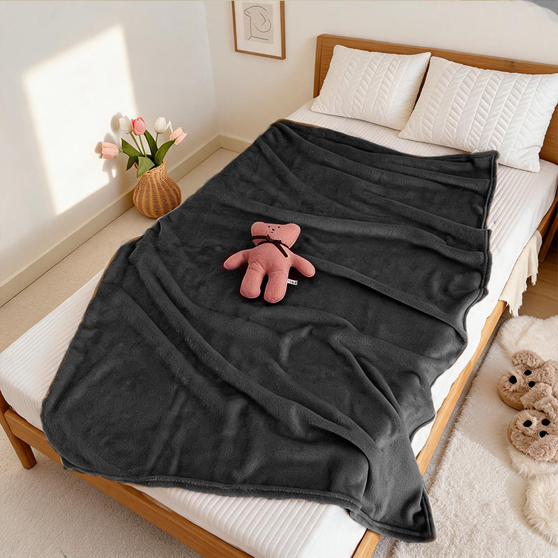 Ladies Cozy Microfiber Throw Blanket Bowlift