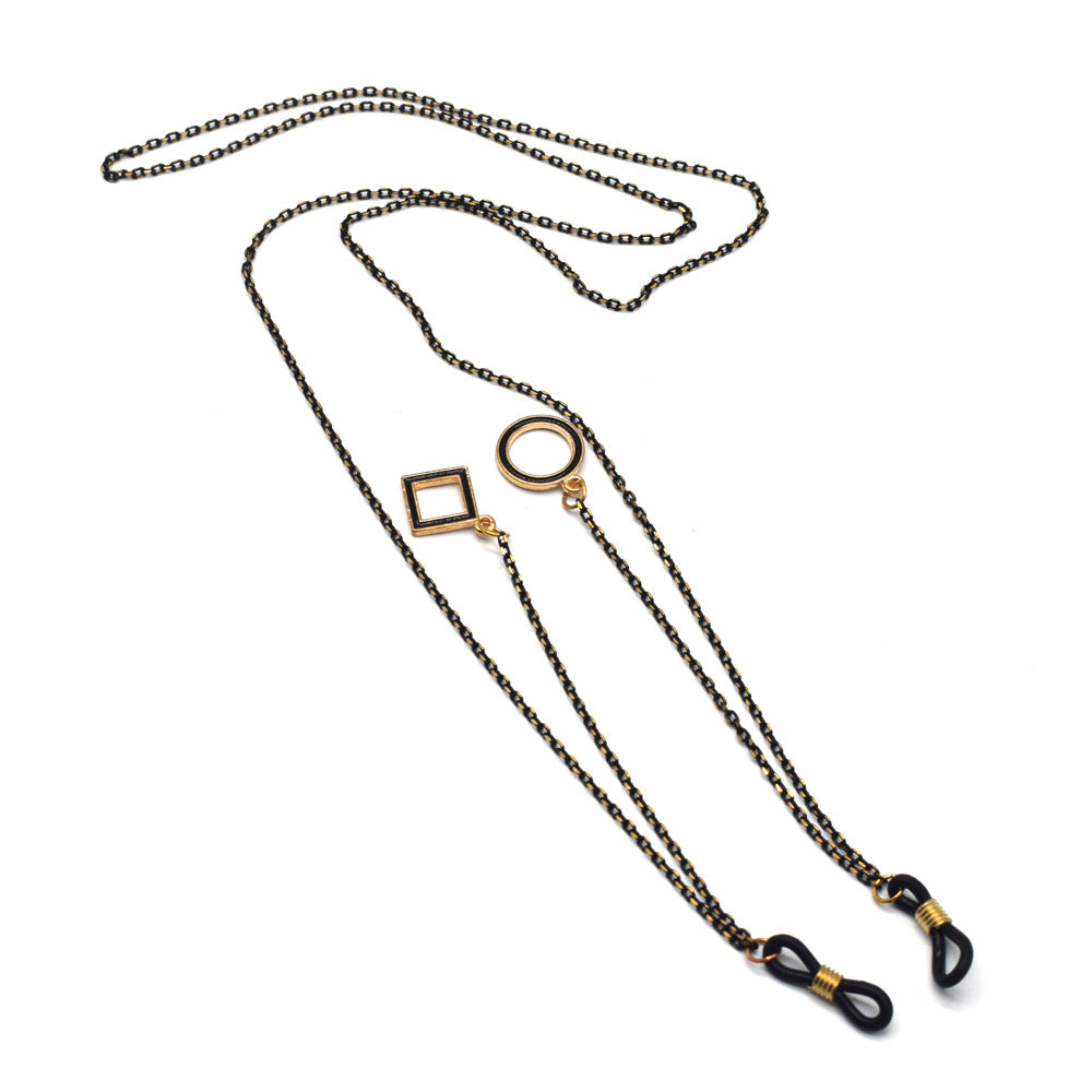 Geometric Minimalist Eyewear Chain Bowlift