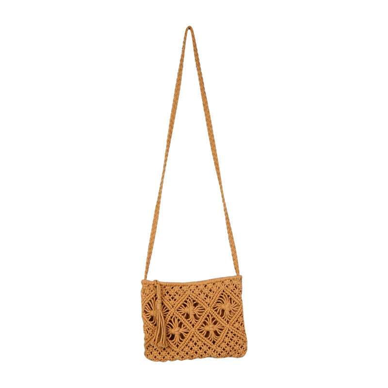 Handmade Macrame Shoulder Bag Bowlift