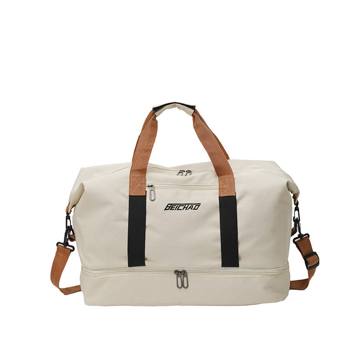 Durable Multi-Compartment Travel Duffel Bag