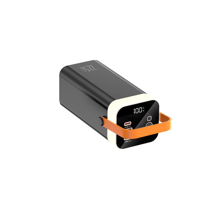 Portable power bank with intelligent charging concept and digital capacity display Bowlift