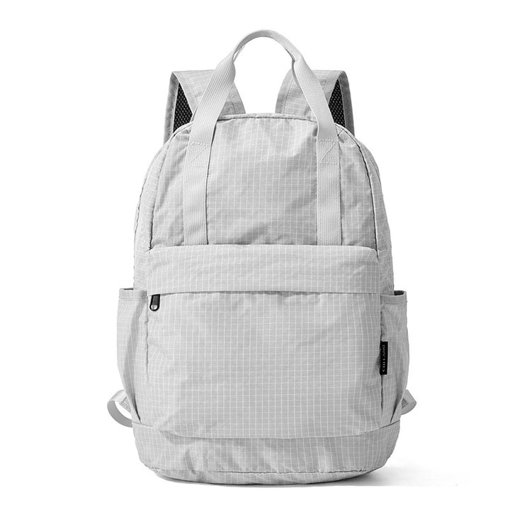 Lightweight Grid Pattern Backpack Bowlift