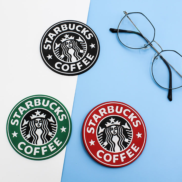 Unisex Decorative Silicone Coaster Bowlift