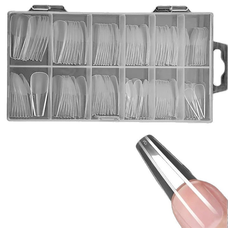 Clear Soft Gel Nail Tip Set Bowlift