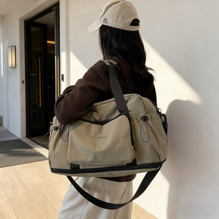 Versatile Multi-Compartment Travel Duffel Bag