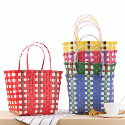 Shopping bag with Vibrant Weave Bowlift