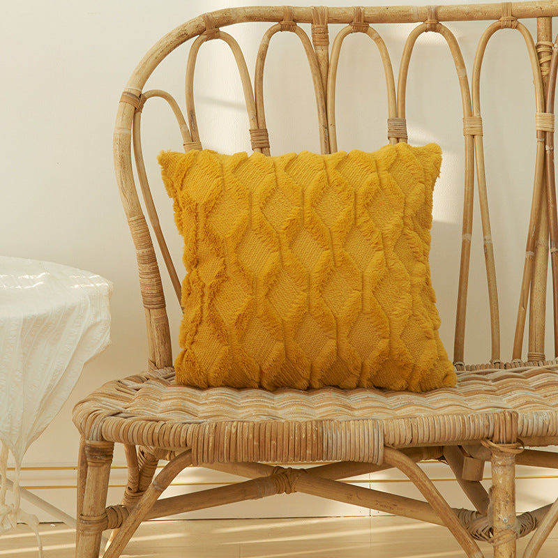 Textured Knit Cushion