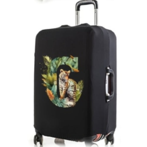Unisex hard shell suitcase with unique tiger design Bowlift